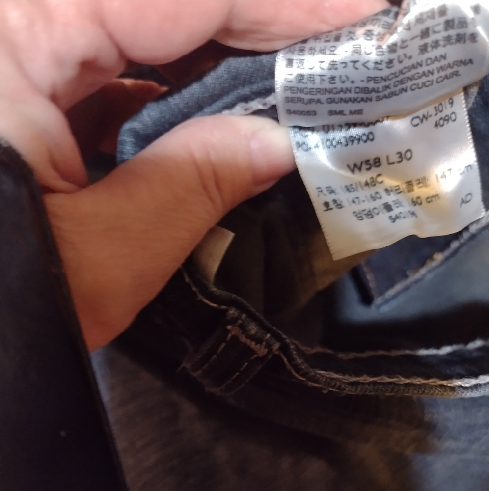 Dark Wash Denim Jeans